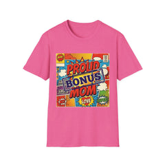 The "Heroic Hearts" Bonus Mom Softstyle Tee