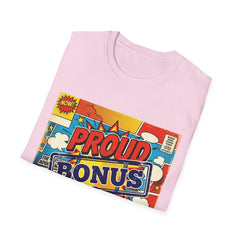 The "Heroic Hearts" Bonus Mom Softstyle Tee
