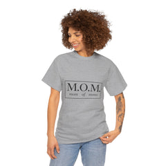 The "M.O.M." Signature Heavy Cotton Tee — "Mom of Moms" Edition