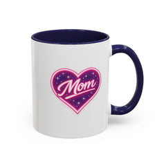 The "Cosmic Heart Mom" Accent Mug — Signature Boutique Ceramic