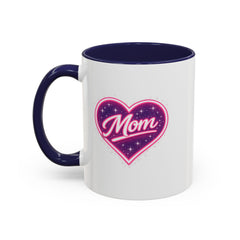 The "Cosmic Heart Mom" Accent Mug — Signature Boutique Ceramic