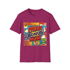 The "Heroic Hearts" Bonus Mom Softstyle Tee