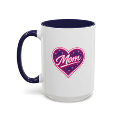The "Cosmic Heart Mom" Accent Mug — Signature Boutique Ceramic