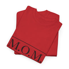 The "M.O.M." Signature Heavy Cotton Tee — "Mom of Moms" Edition