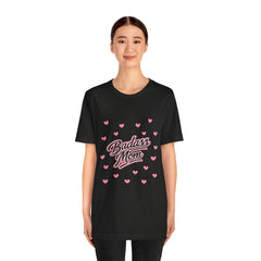 The "Badass Mom" Retro Graphic Tee — Premium Short Sleeve Shirt