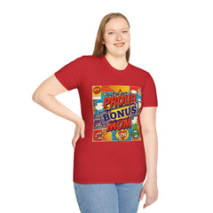 The "Heroic Hearts" Bonus Mom Softstyle Tee