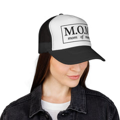 The "M.O.M." Signature Trucker Hat — Premium "Mom of Moms" Edition
