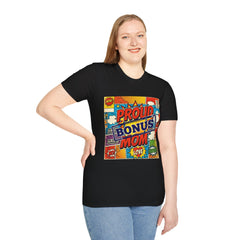 The "Heroic Hearts" Bonus Mom Softstyle Tee