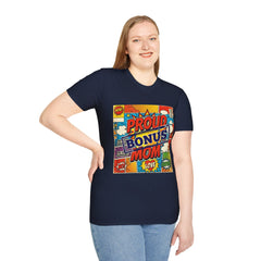 The "Heroic Hearts" Bonus Mom Softstyle Tee