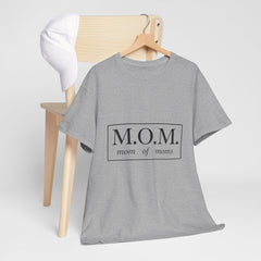 The "M.O.M." Signature Heavy Cotton Tee — "Mom of Moms" Edition