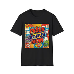 The "Heroic Hearts" Bonus Mom Softstyle Tee