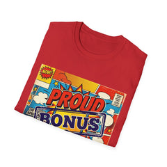 The "Heroic Hearts" Bonus Mom Softstyle Tee