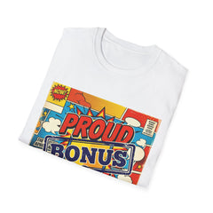 The "Heroic Hearts" Bonus Mom Softstyle Tee