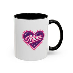 The "Cosmic Heart Mom" Accent Mug — Signature Boutique Ceramic