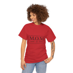 The "M.O.M." Signature Heavy Cotton Tee — "Mom of Moms" Edition