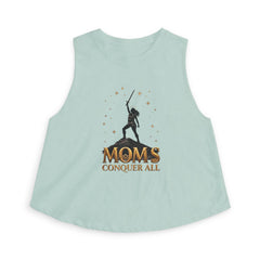 The "Warrior Spirit" Relaxed Crop — Mom Collection