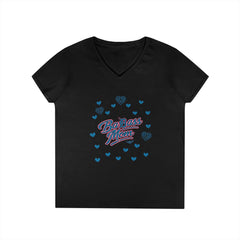 Badass Mom: Detroit Edition V-Neck — Premium Motor City Cotton Tee